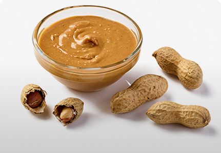 The Five Guys Peanut Butter Milshake Mix-In: Natural, creamy peanut butter with a touch of honey.